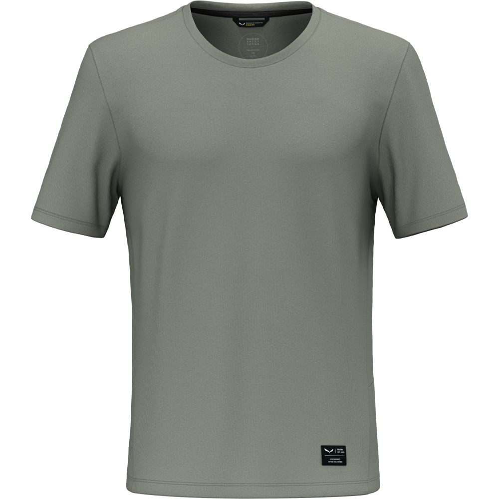 Футболка чоловіча Salewa FANES DRY T-SHIRT M 28833 5130 - 52/XL - серый - Robinzon.ua