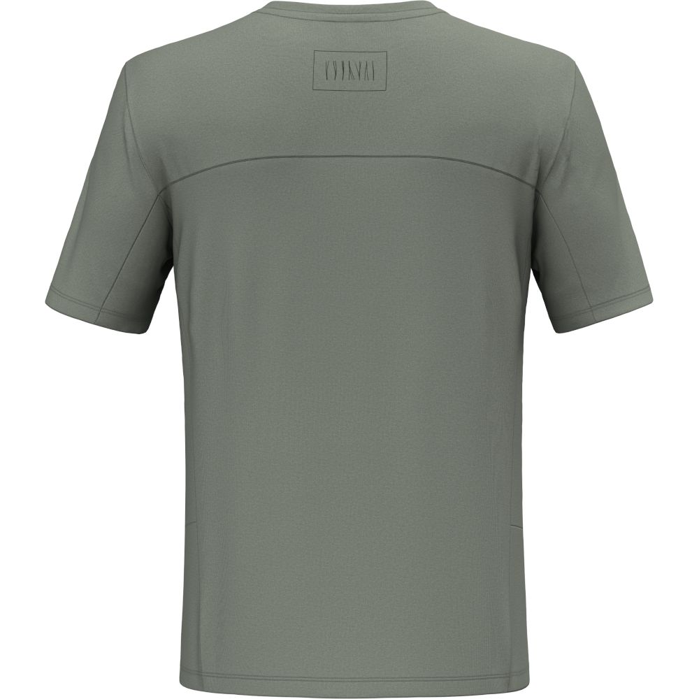 Футболка чоловіча Salewa FANES DRY T-SHIRT M 28833 5130 - 52/XL - серый - 2 - Robinzon.ua