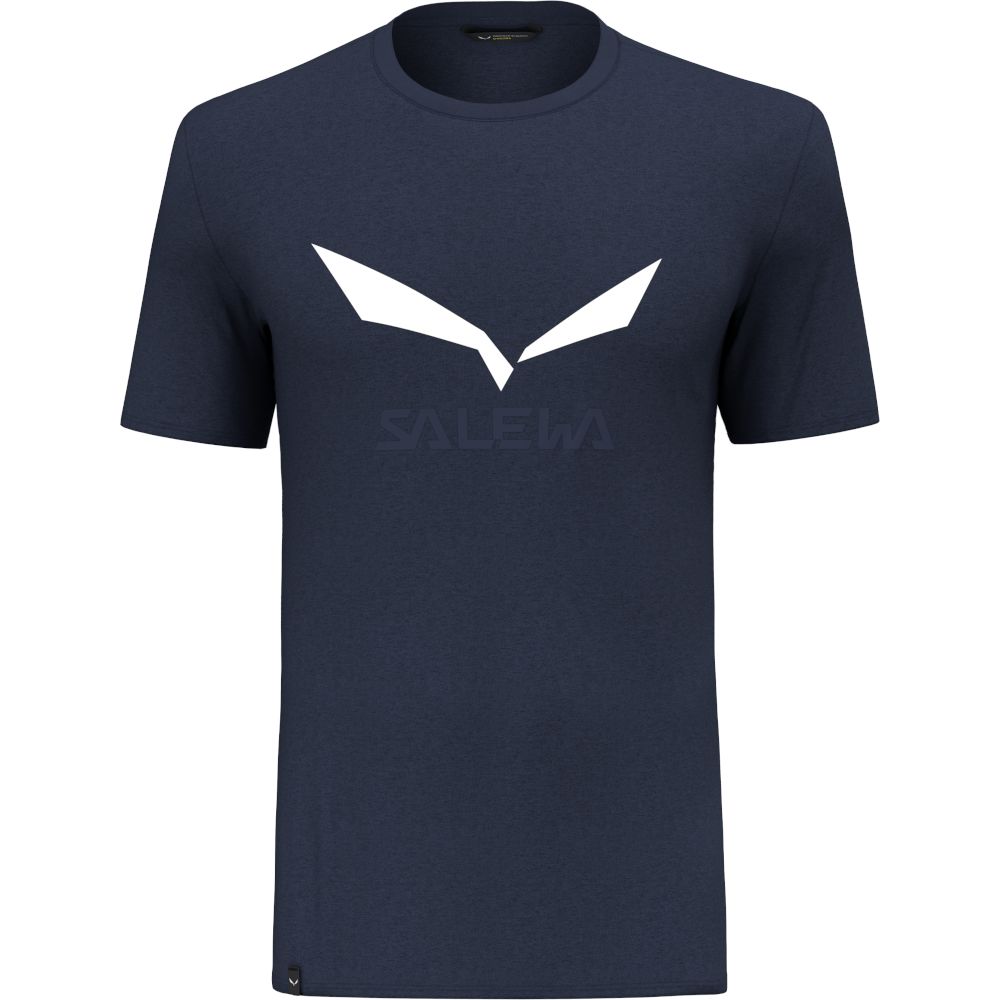 Футболка чоловіча Salewa SOLIDLOGO DRI-REL M S/S TEE 27018 3960 - 54/2X - темно-синий - Robinzon.ua