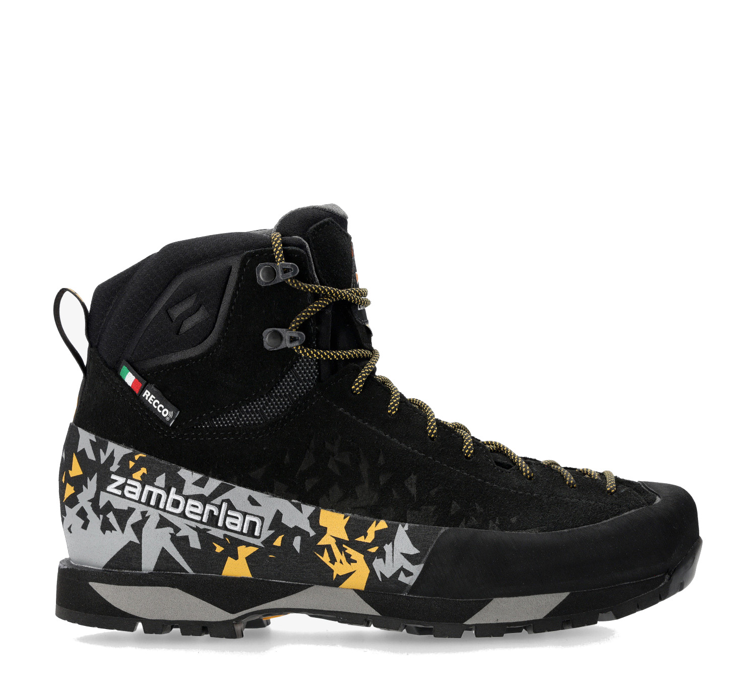 Ботинки мужские Zamberlan 226 SALATHE' TREK GTX RR black/yellow - 45 - черный/желтый - 3 - Robinzon.ua