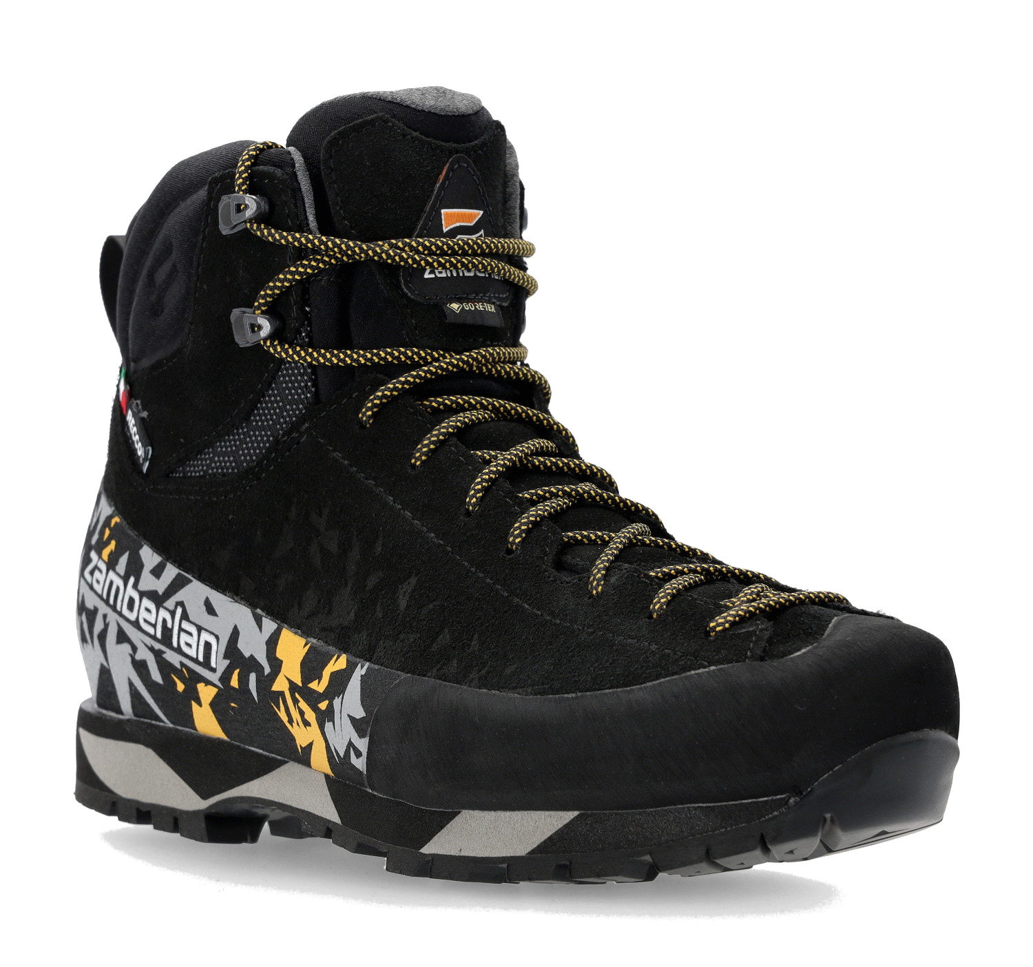 Ботинки мужские Zamberlan 226 SALATHE' TREK GTX RR black/yellow - 45 - черный/желтый - 1 - Robinzon.ua