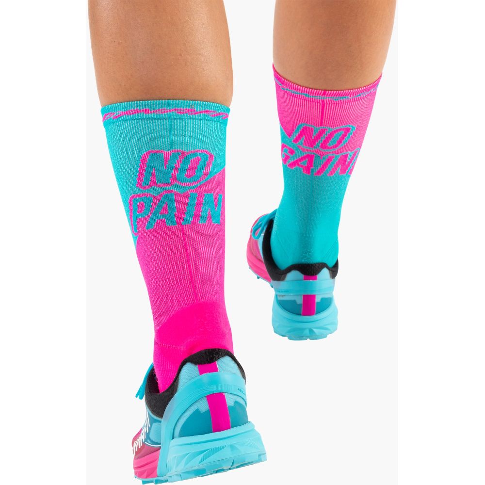 Носки Dynafit NO PAIN NO GAIN SK 71612 8202 - 35-38 - розовый/синий - 6 - Robinzon.ua