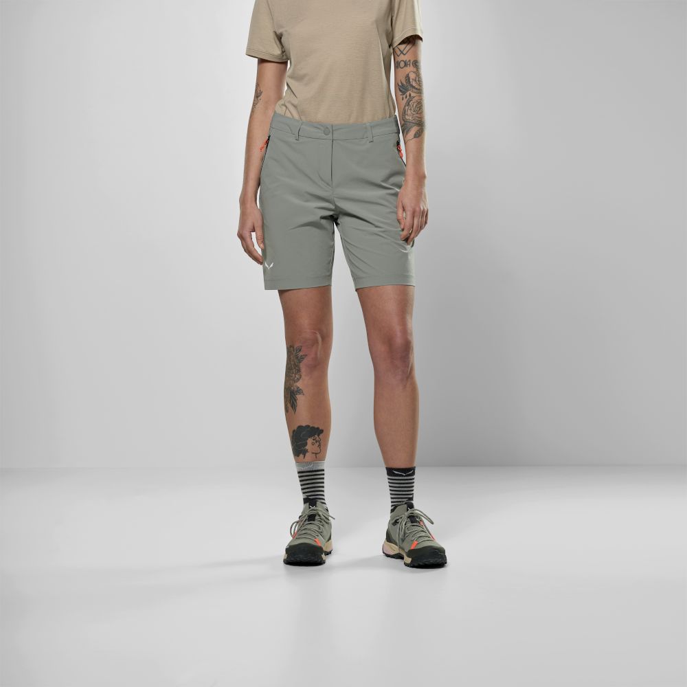 Шорты женские Salewa PUEZ TALVENA DST SHORTS W 28819 5130 - 42/36(S) - серый - 4 - Robinzon.ua