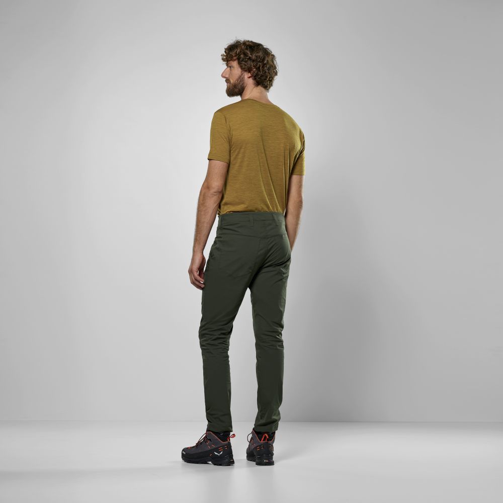Брюки мужские Salewa FANES LIGHT PANT M 28835 5280 - 54/2X - оливковое - 5 - Robinzon.ua