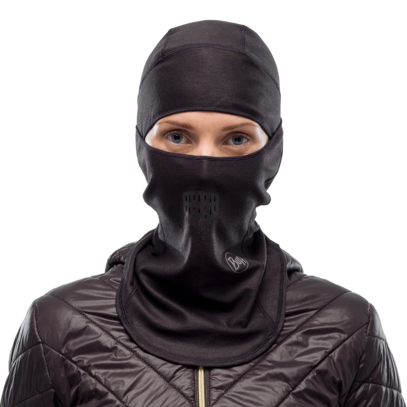 Балаклава Buff Thermonet Hinged Balaclava, Bardeen Black (BU 129967.999.10.00) - 1 - Robinzon.ua