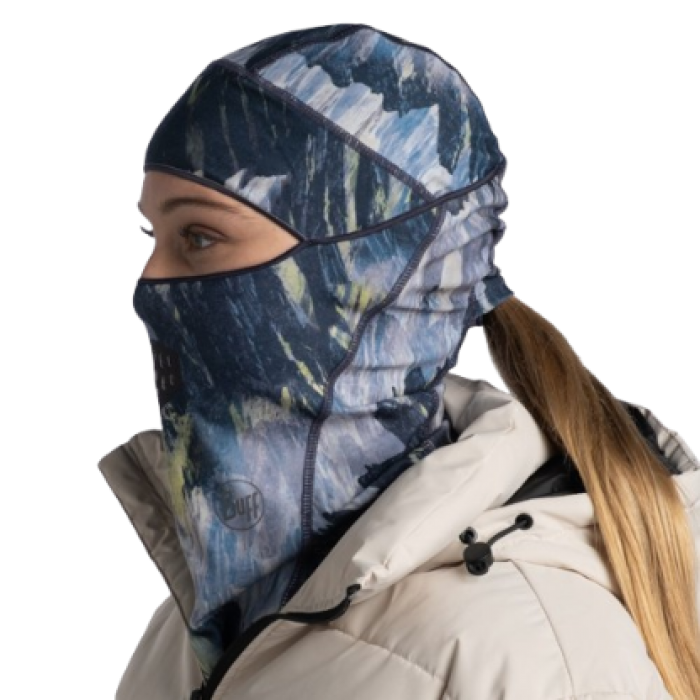 Балаклава Buff Thermonet Hinged Balaclava, Retec Grey (BU 129968.937.10.00) - 2 - Robinzon.ua