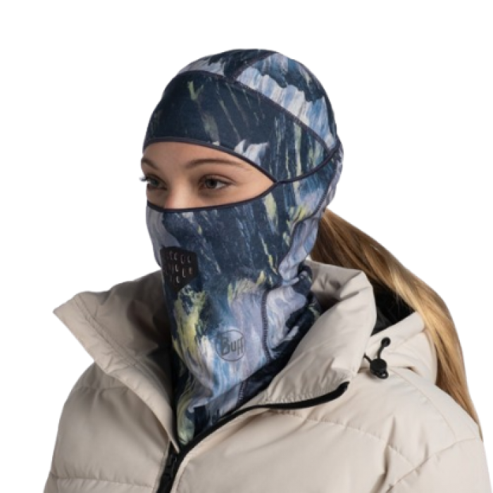 Балаклава Buff Thermonet Hinged Balaclava, Retec Grey (BU 129968.937.10.00) - 1 - Robinzon.ua