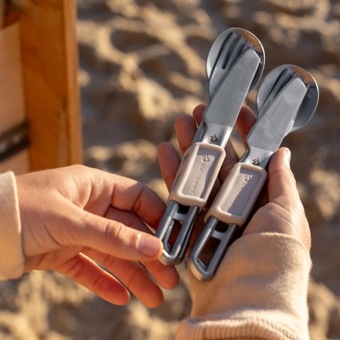 Набір столового приладдя Sea to Summit Detour Stainless Steel Cutlery Set 2P 6 предметів (STS ACK036021-121802) - 3 - Robinzon.ua