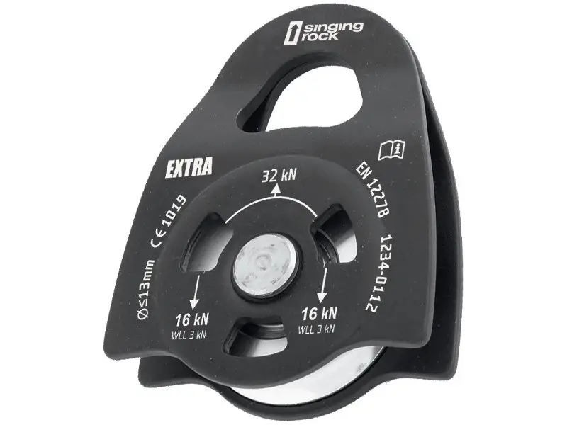 Блок ролик Singing Rock Pulley Extra Roll Black (SR RK801BB00) - Robinzon.ua