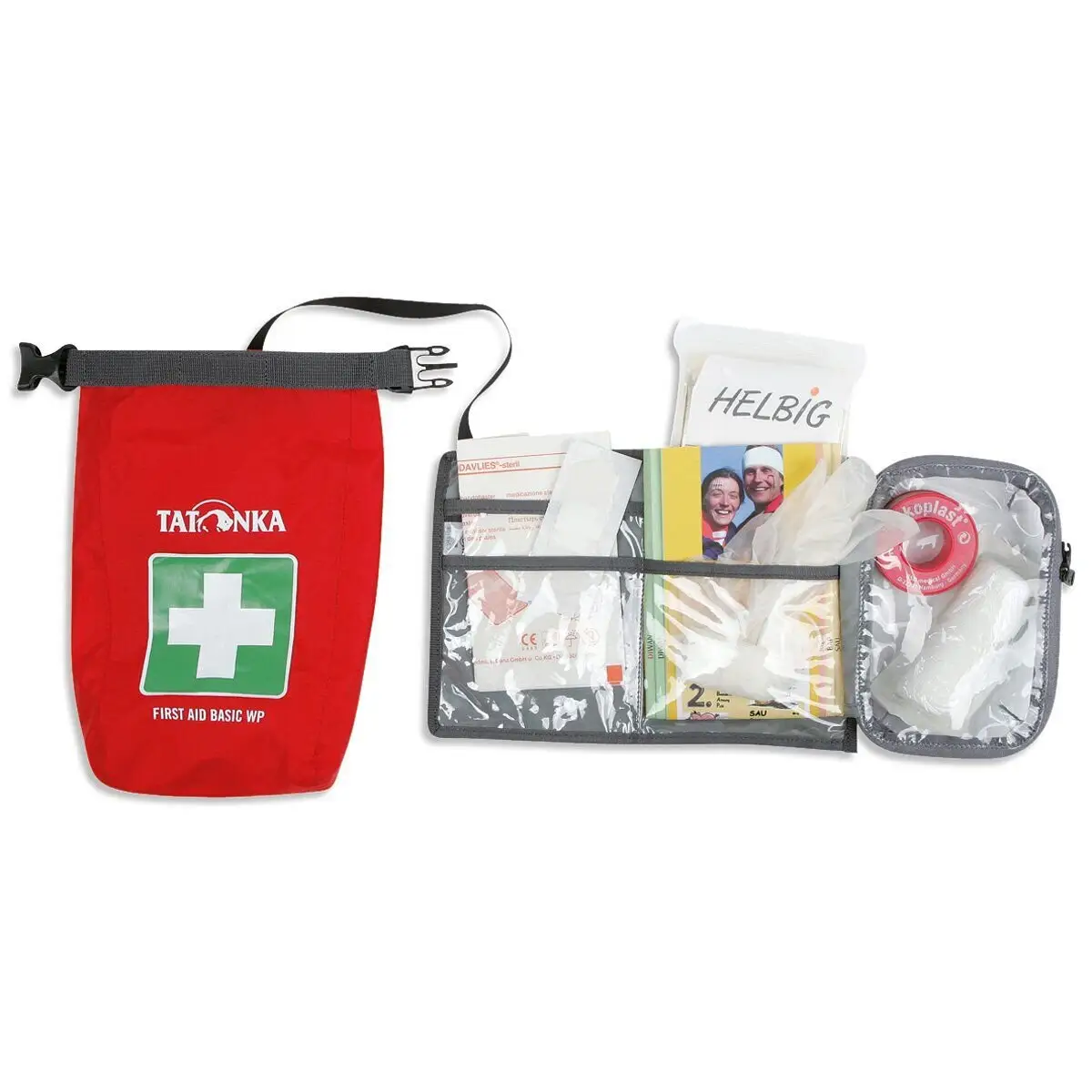 Аптечка заповнена Tatonka First Aid Basic Waterproof, Red (TAT 2710.015) - 2 - Robinzon.ua