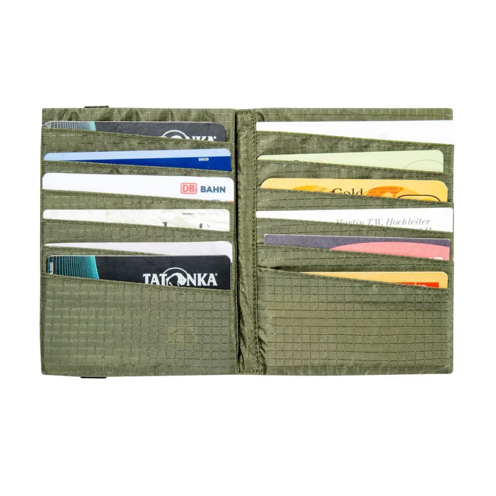 Гаманець Tatonka Card Holder 12 RFID 8, Olive (TAT 3003.331) - 2 - Robinzon.ua