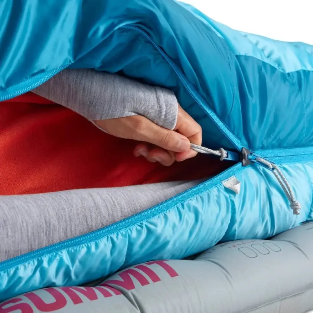 Спальный мешок женский Sea to Summit Trek Women's -9C/15F Regular, Blue Atoll (STS ASL041171-330203) - 6 - Robinzon.ua