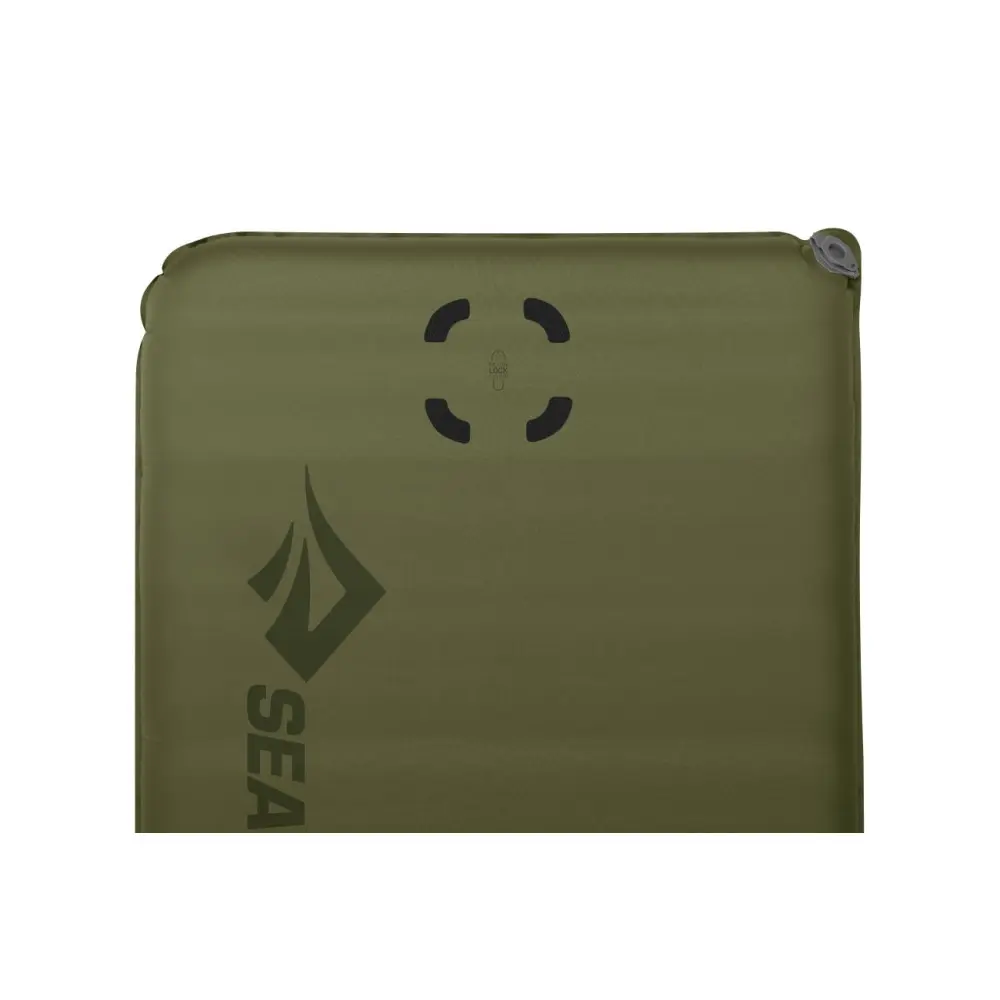 Коврик самонадувающийся Sea to Summit Self Inflating Camp Plus Mat, Rectangular Large, Moss, 201x64x7.5см (STS AMSICAPLRL) - 6 - Robinzon.ua