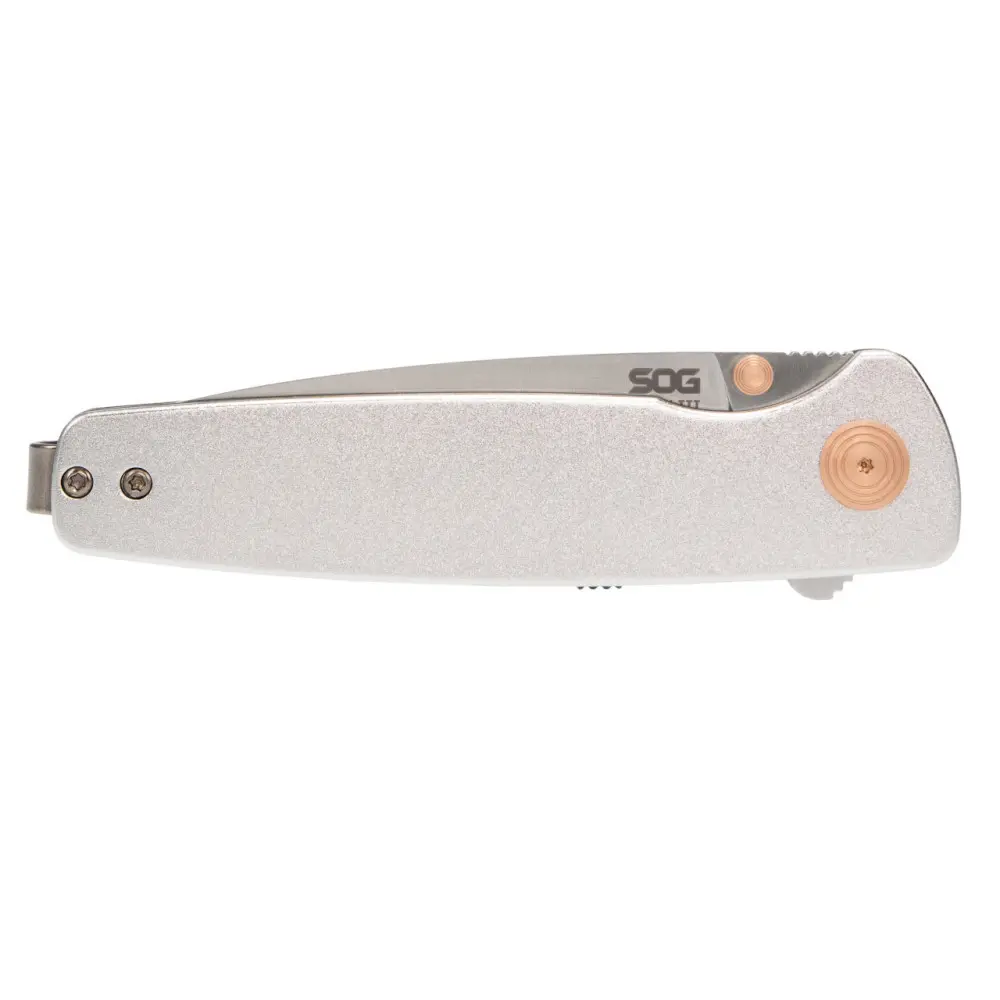 Розкладний ніж SOG Twitch III, Silver/Gold (SOG 11-15-02-43) - 6 - Robinzon.ua