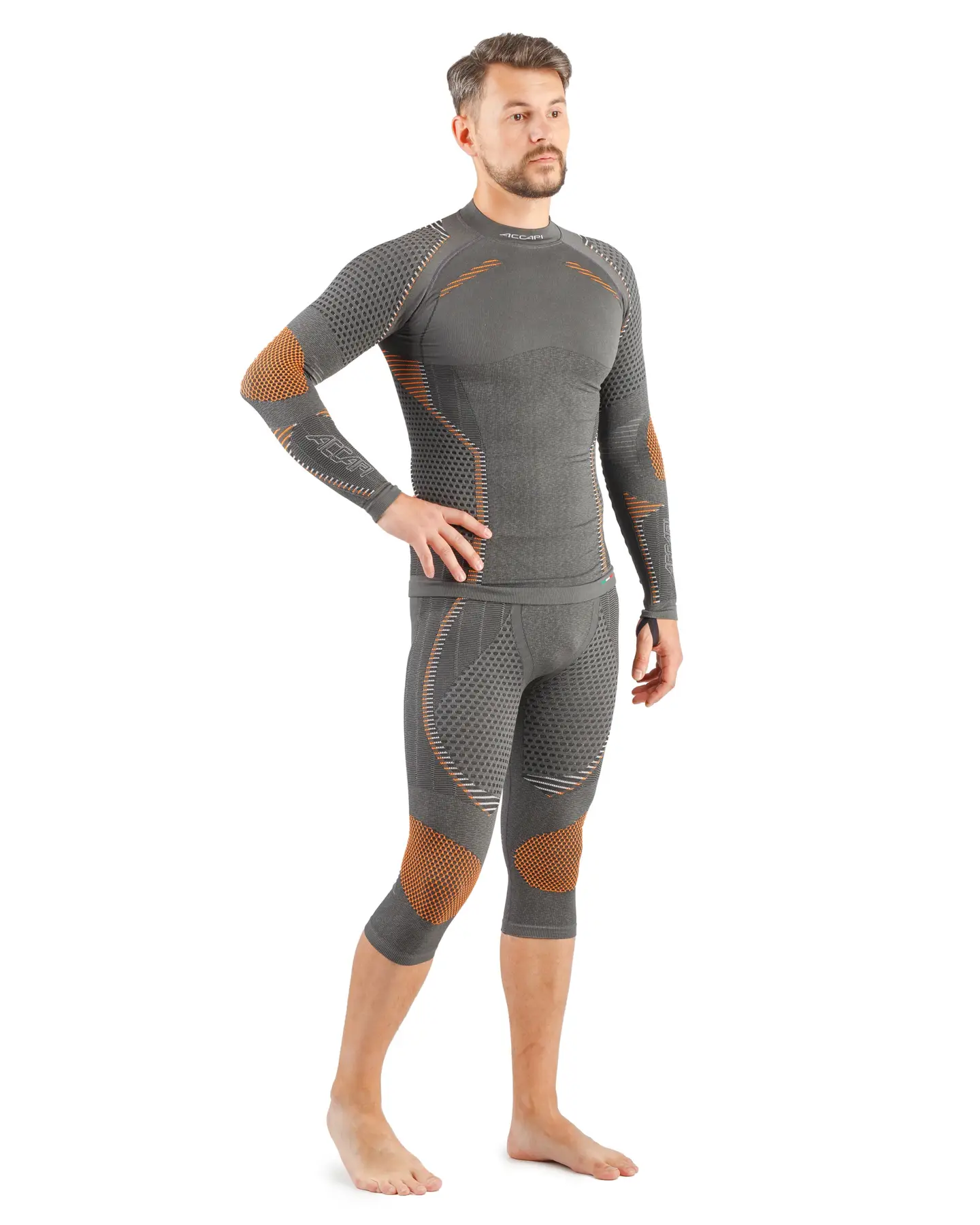 Термоштани чоловічі Accapi Ergoracing 3/4, Antracite/Black, XL/XXL (ACC AА904.968-X2X) - 7 Термоштани чоловічі Accapi Ergoracing 3/4, Antracite/Black, XL/XXL (ACC AА904.968-X2X) - 7 - Robinzon.ua