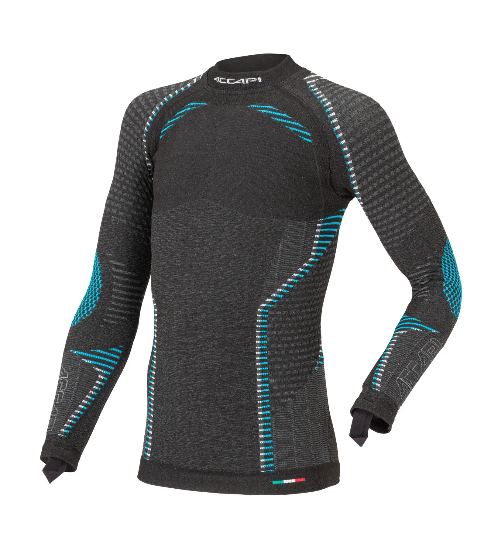 Термофутболка с длинным рукавом детская Accapи Ergoracing, Black/Anthracite, XS (ACC AА921.966-XS) - Robinzon.ua