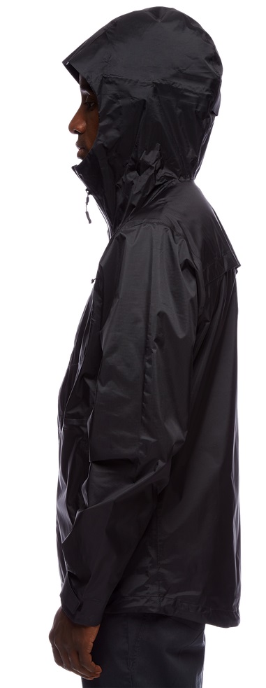 Мембранна чоловіча куртка для трекінгу Black Diamond M Treeline Rain Shell, M - Black (BD 7450080002MED1) - 5 - Robinzon.ua