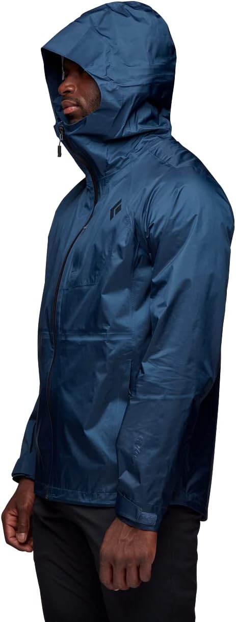 Мембранна чоловіча куртка Black Diamond XL Treeline Rain Shell, IIndigo, XL (BD 7450084013XLG1) - 3 - Robinzon.ua