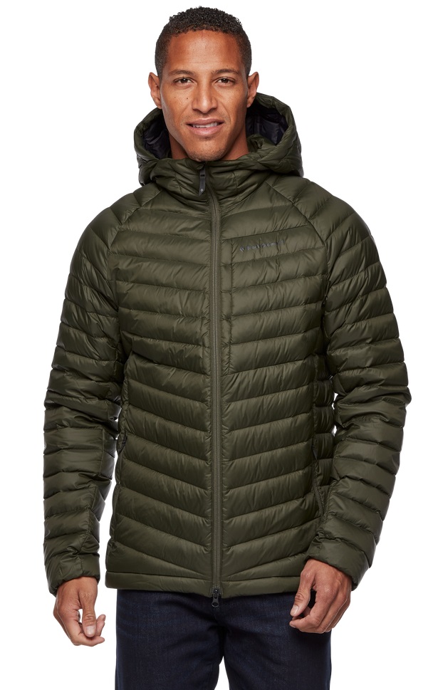 Трекінговий чоловічий легкий пуховик Black Diamond Access Down Hoody, XL - Cypress (BD 7460803021XLG1) - Robinzon.ua