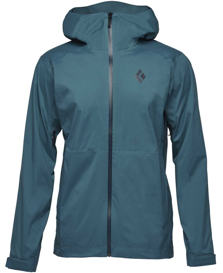 Куртка чоловіча Black Diamond M Stormline Strech Rain Shell Creek Blue, XL (BD CDT04064XLG1) - Robinzon.ua