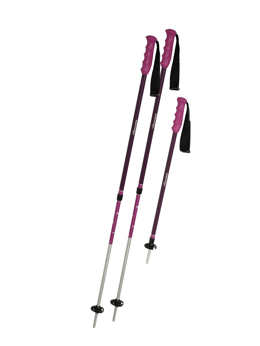 Трекінгові палиці Komperdell Trailblazer Kids, Pink, 65-105 см (9008687362559) - Robinzon.ua