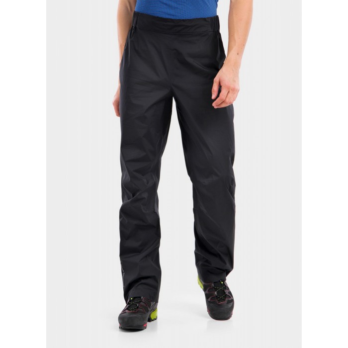 Штани чоловічі Black Diamond M Stormline Stretch Full Zip Rain Pants, S - Black (BD Z9LC.015-S) - 4 - Robinzon.ua