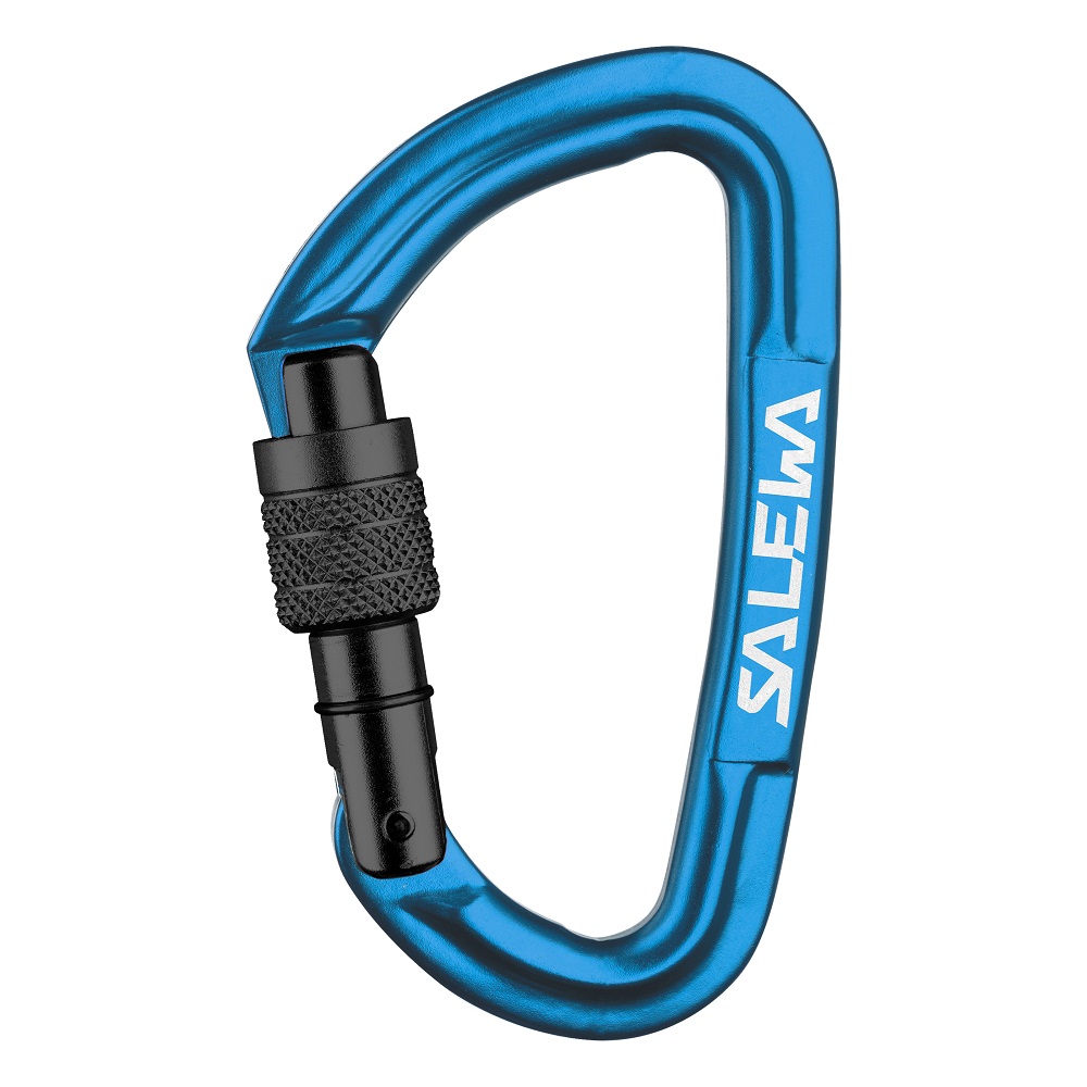 Карабін Salewa Hot G3 Screw One Size синій - 1 - Robinzon.ua