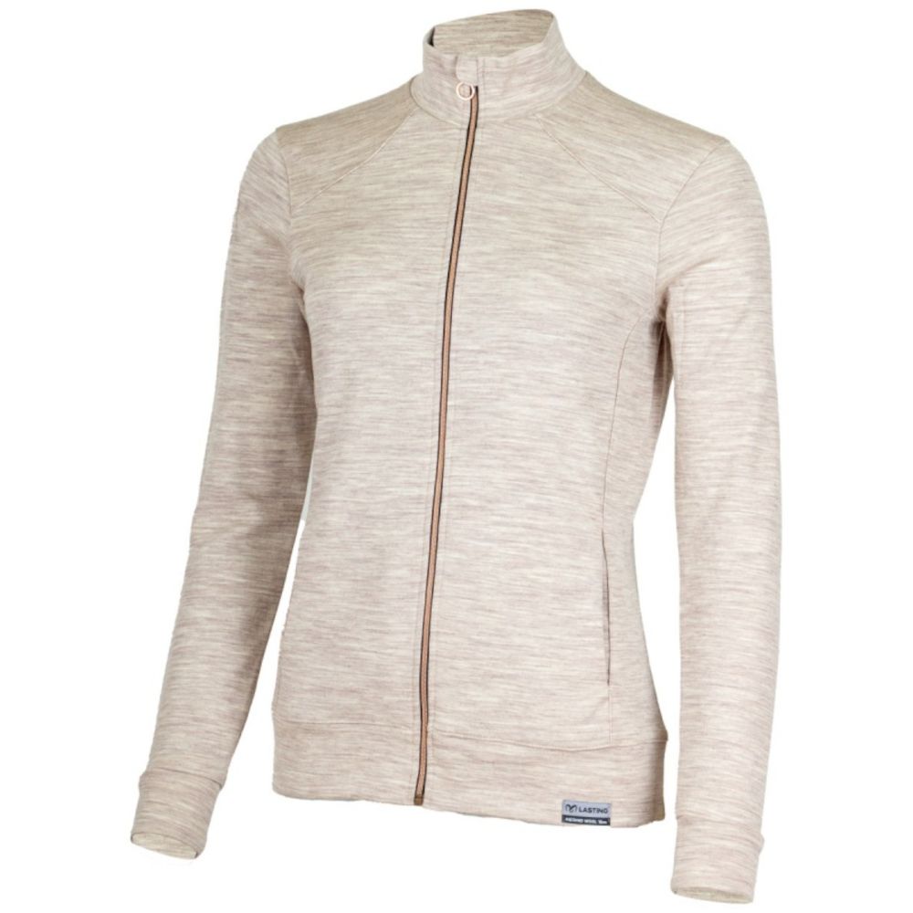 Флісова кофта Lasting Sarmina S бежевий - 1 - Robinzon.ua