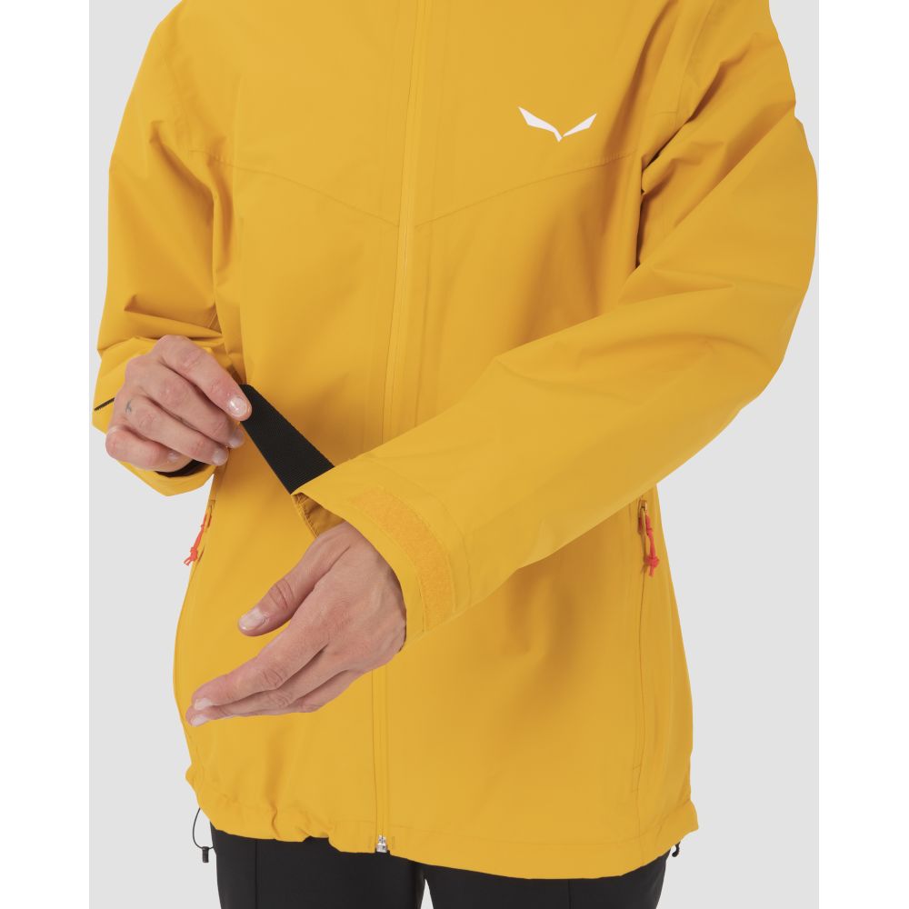 Куртка Salewa Puez Aqua 4 PTX 2.5L Wms 44/38 (M) жовтий - 5 - Robinzon.ua