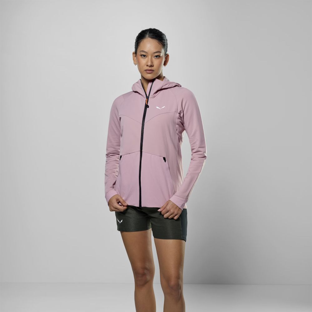 Куртка Salewa Puez AM/DST HD Wms 46/40 (L) фіолетовий - 3 - Robinzon.ua