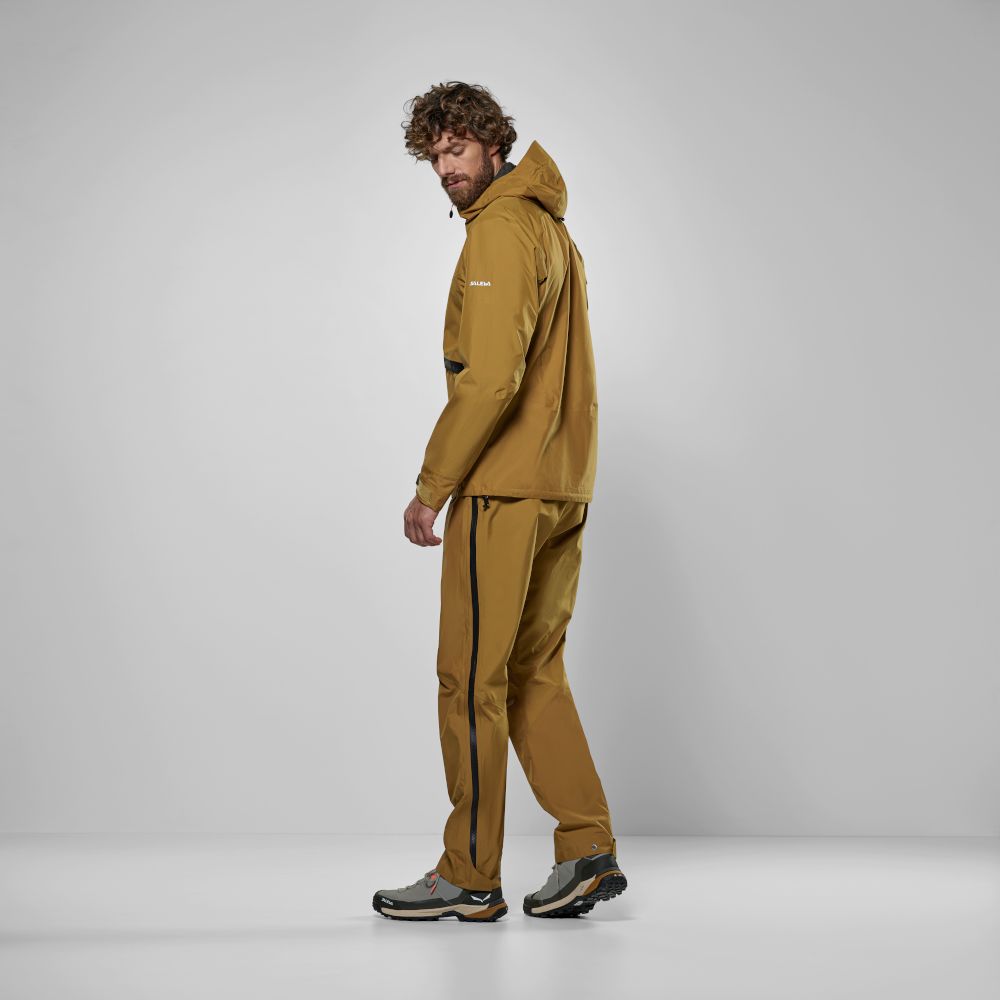 Куртка Salewa Puez PTX HYB Mns 54/2X коричневий - 4 - Robinzon.ua