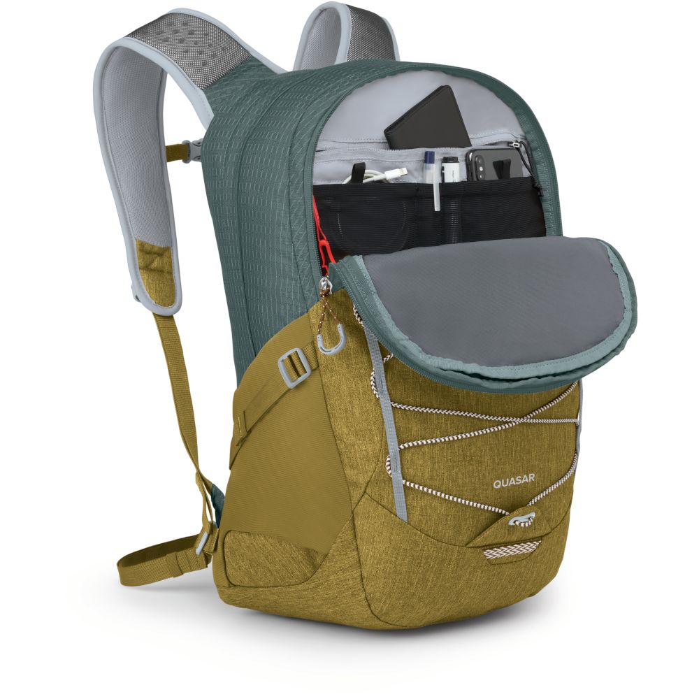 Рюкзак Osprey Quasar One Size зелений/коричневий - 2 Рюкзак Osprey Quasar One Size зелений/коричневий - 2 - Robinzon.ua