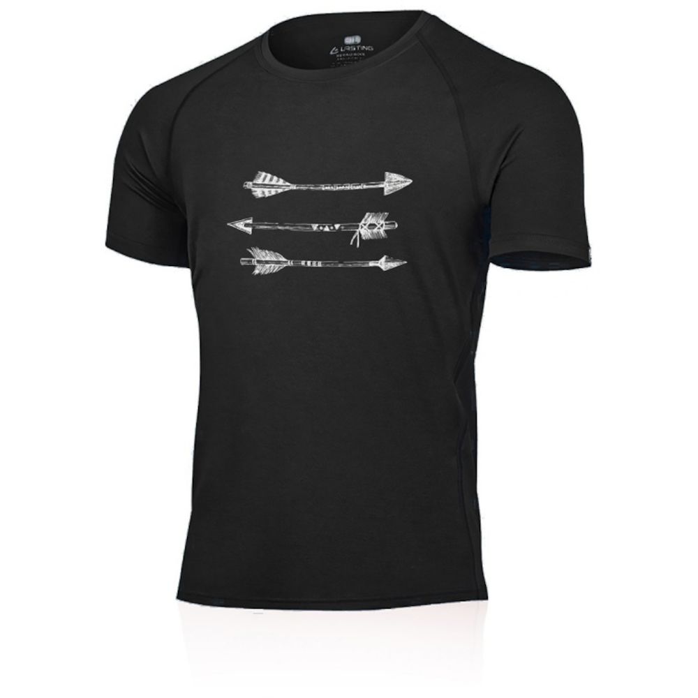 Термофутболка Lasting Arrow XXL черный - 1 - Robinzon.ua