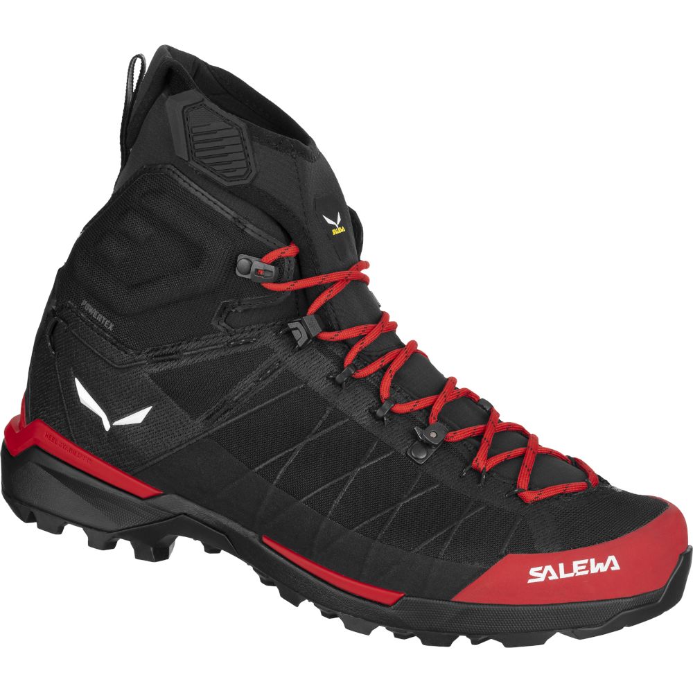 Черевики Salewa Ortles Light MID PTX Mns 46 чорний/червоний - Robinzon.ua