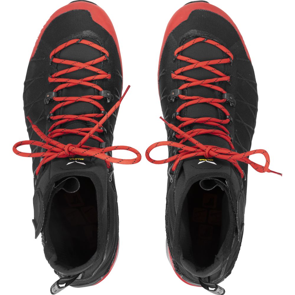 Черевики Salewa Ortles Light MID PTX Mns 46 чорний/червоний - 2 - Robinzon.ua