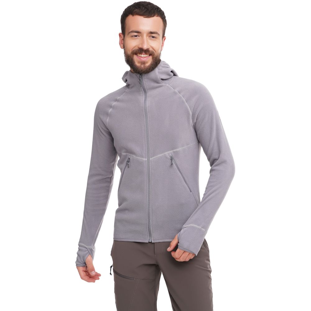 Флісова кофта Turbat Annapurna Mns M сірий - Robinzon.ua