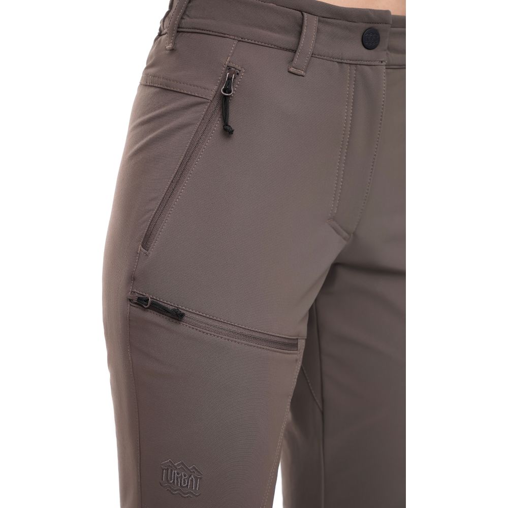 Штаны Turbat Korab Wmn XS коричневый - 3 - Robinzon.ua