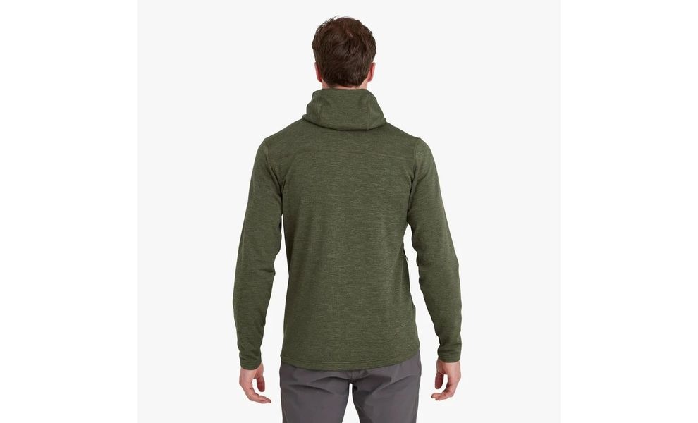 Чоловіча флісова толстовка Montane Protium Hoodie, Kelp Green, XL (5056237090678) - 4 - Robinzon.ua