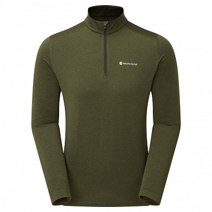 Кофта чоловіча Montane Dart Thermo Zip Neck, Kelp Green, L (5056237064099) - Robinzon.ua