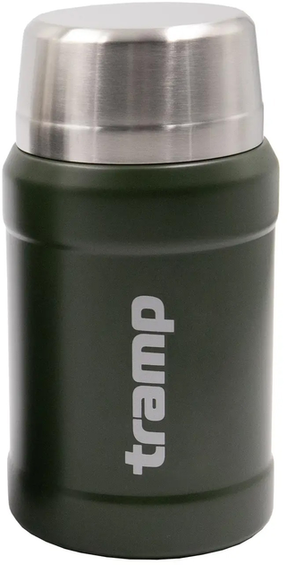 Термос TRAMP з широким горлом 800 мл у чохлі  UTRC-132-olive - Robinzon.ua
