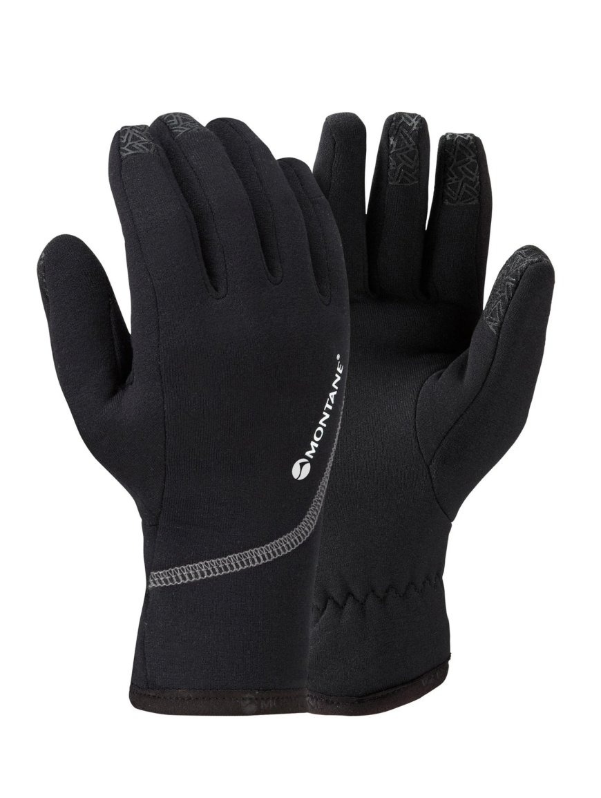 Перчатки Montane Female Power Stretch Pro Glove, Black, S (5056237044084) - Robinzon.ua