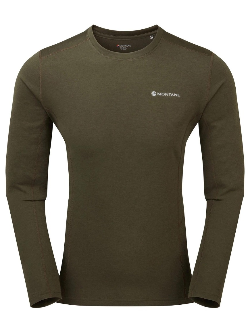 Футболка чоловіча Montane Dart Long Sleeve T-Shirt, Kelp Green, XL (5056237062897) - Robinzon.ua