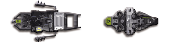 Кріплення гірськолижні Fischer Tour Classic Brake 105, Black/Silver (T70318) - Robinzon.ua