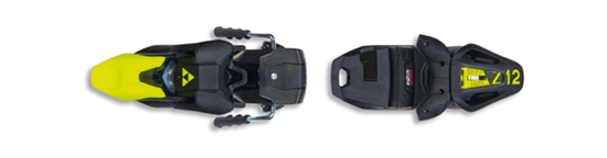 Кріплення гірськолижні Fischer RC4 Z12 GW Powerrail Brake 85, Solid black/flash yellow (T20220) - Robinzon.ua