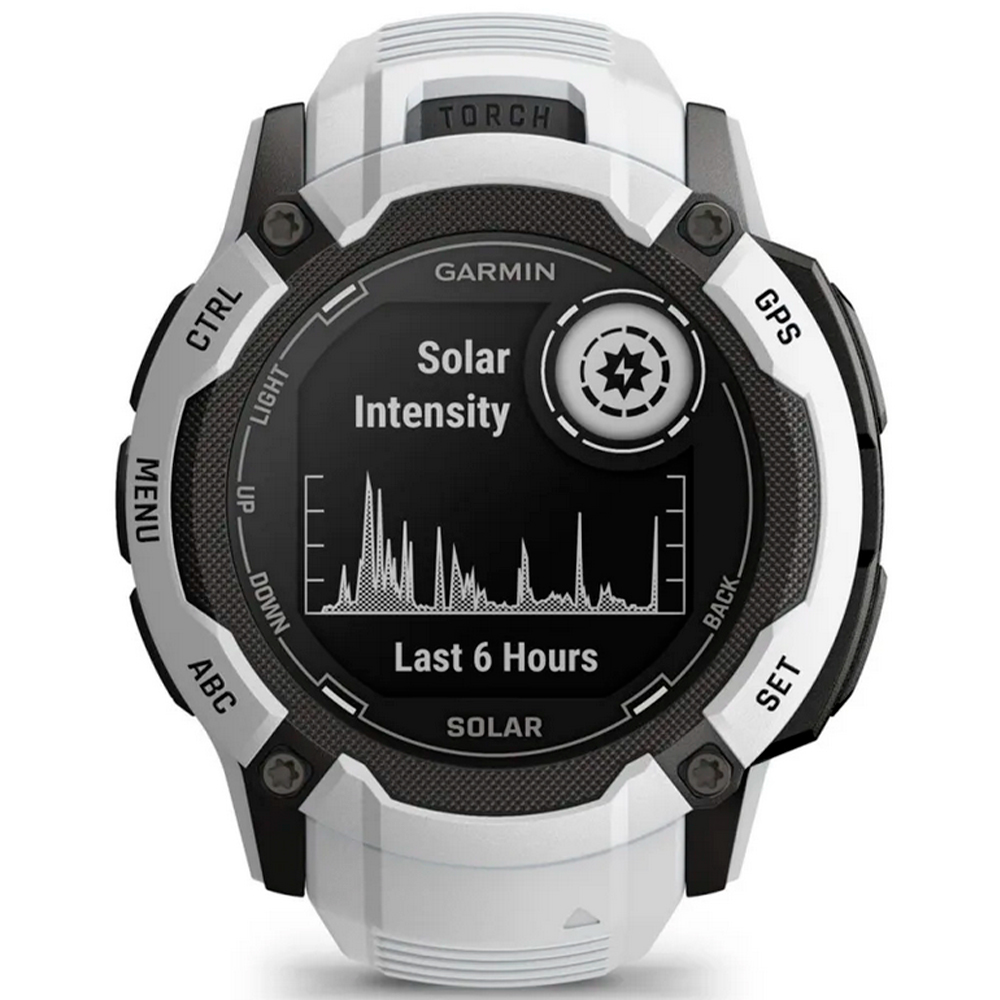 Часы-навигатор Garmin Instinct 2X Solar Whitestone 010-02805-04 - 1 - Robinzon.ua