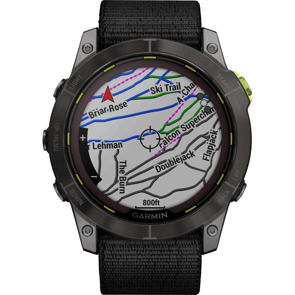 Спортивные часы Garmin Enduro 2 с черным нейлоновым ремешком 010-02754-01 - 6 - Robinzon.ua