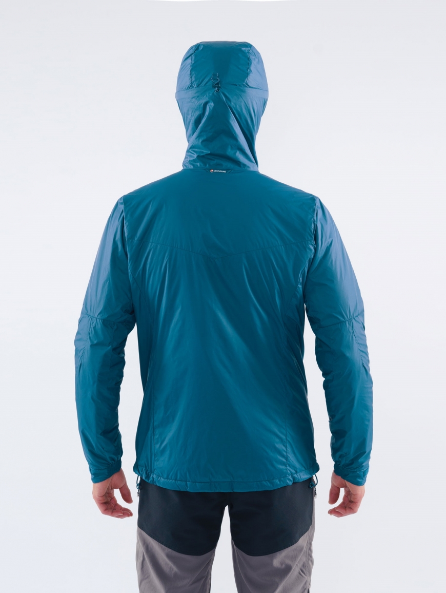 Мужская зимняя куртка Montane Flux Jacket, Oak Green, M (5056237089900) - 3 - Robinzon.ua