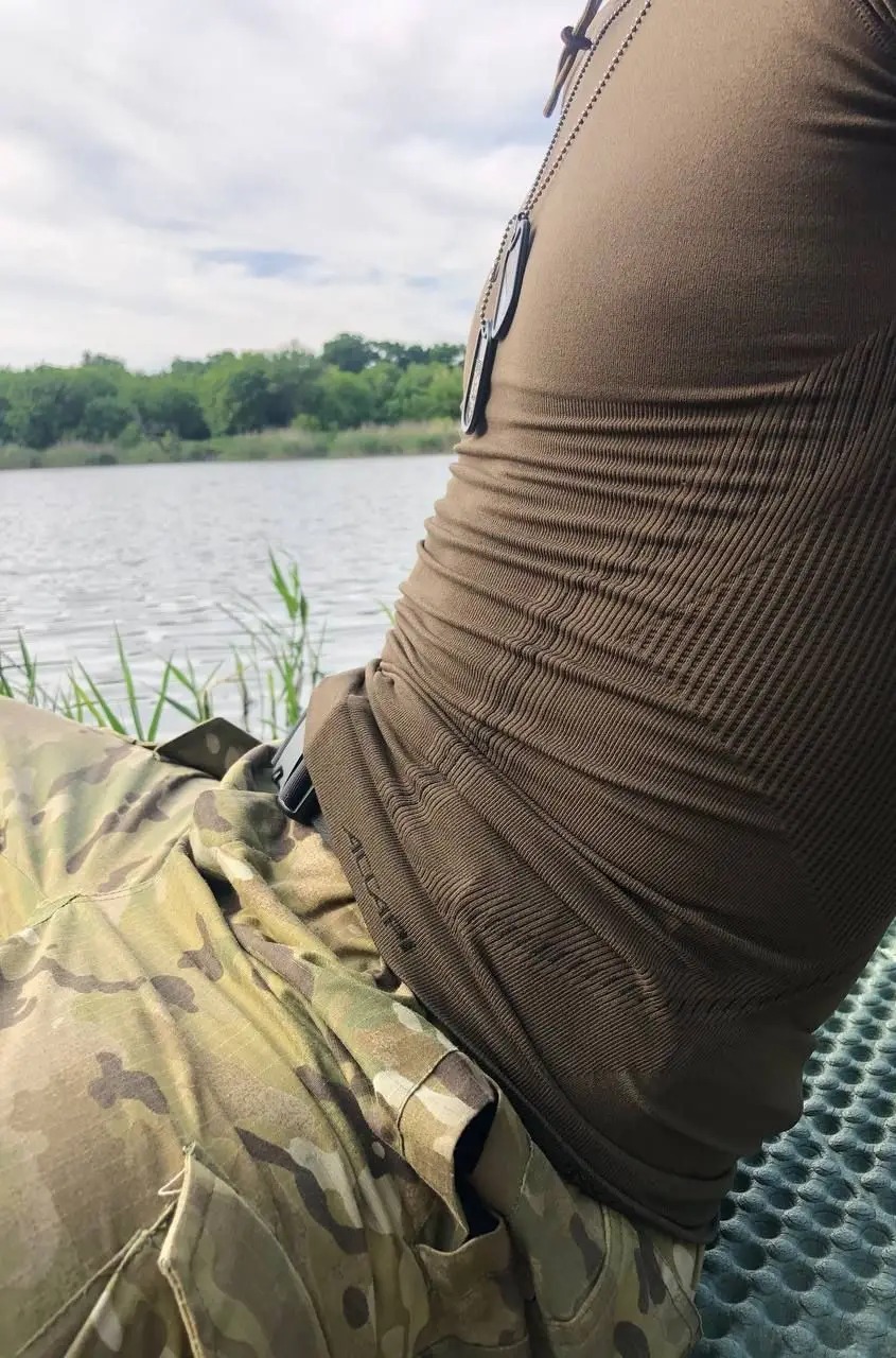 Термофутболка с длинным рукавом мужская Accapi Nembus, Military, XS/S (ACC CA101.917-XSS) - 2 - Robinzon.ua