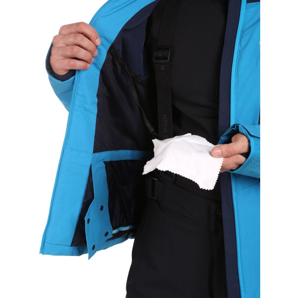 Горнолыжная мужская мембранная куртка Kilpi TAXIDO-M, blue, L (SM0112KIBLUL) - 2 - Robinzon.ua