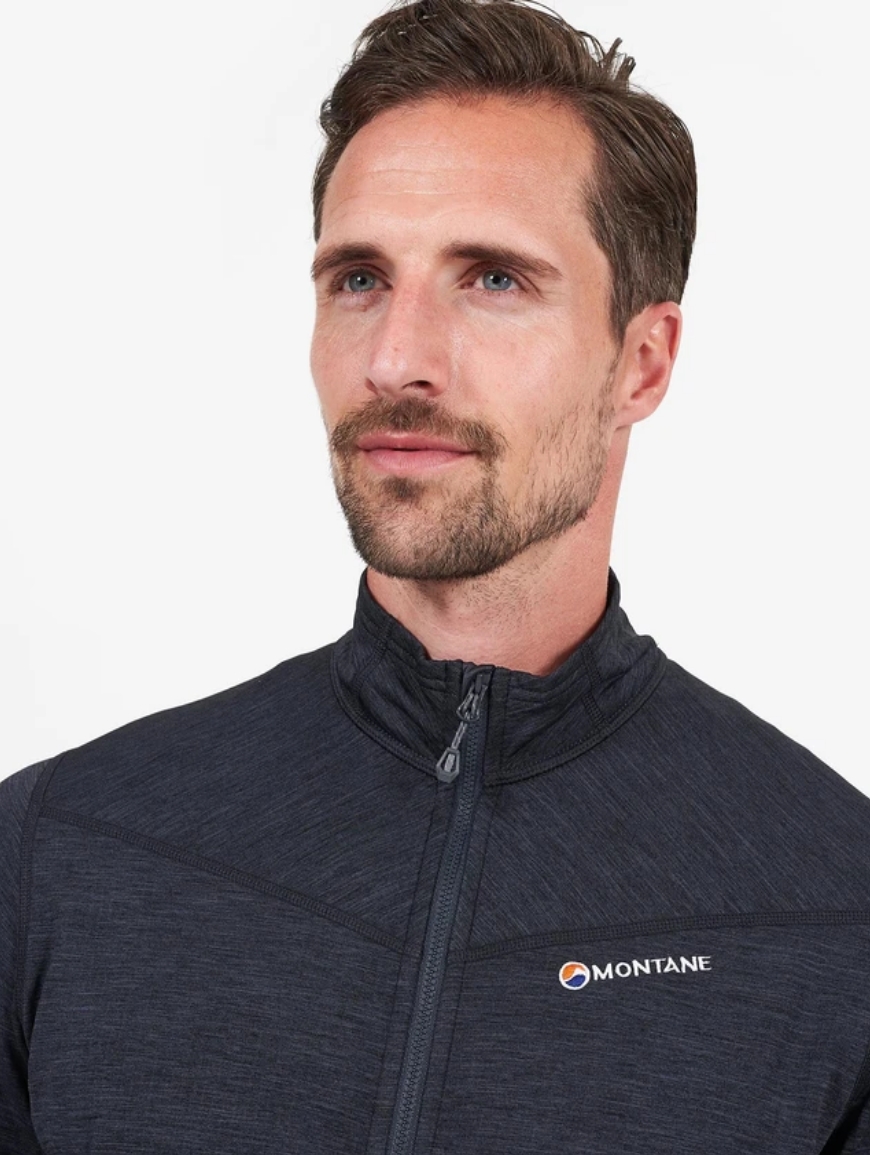 Мужская флисовая кофта Montane Protium Jacket, Charcoal, XL (5056237057473) - 3 - Robinzon.ua